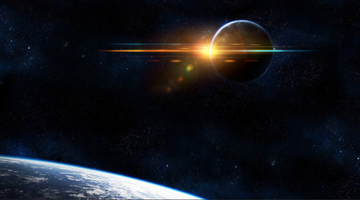 sun in a far away galaxy