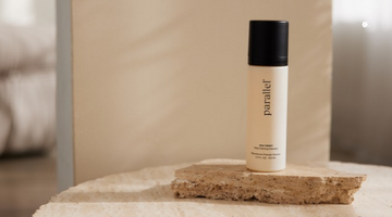 Holy Calming Cleanser™ by Parallel Health is dermatologist-approved to support skin and stress levels